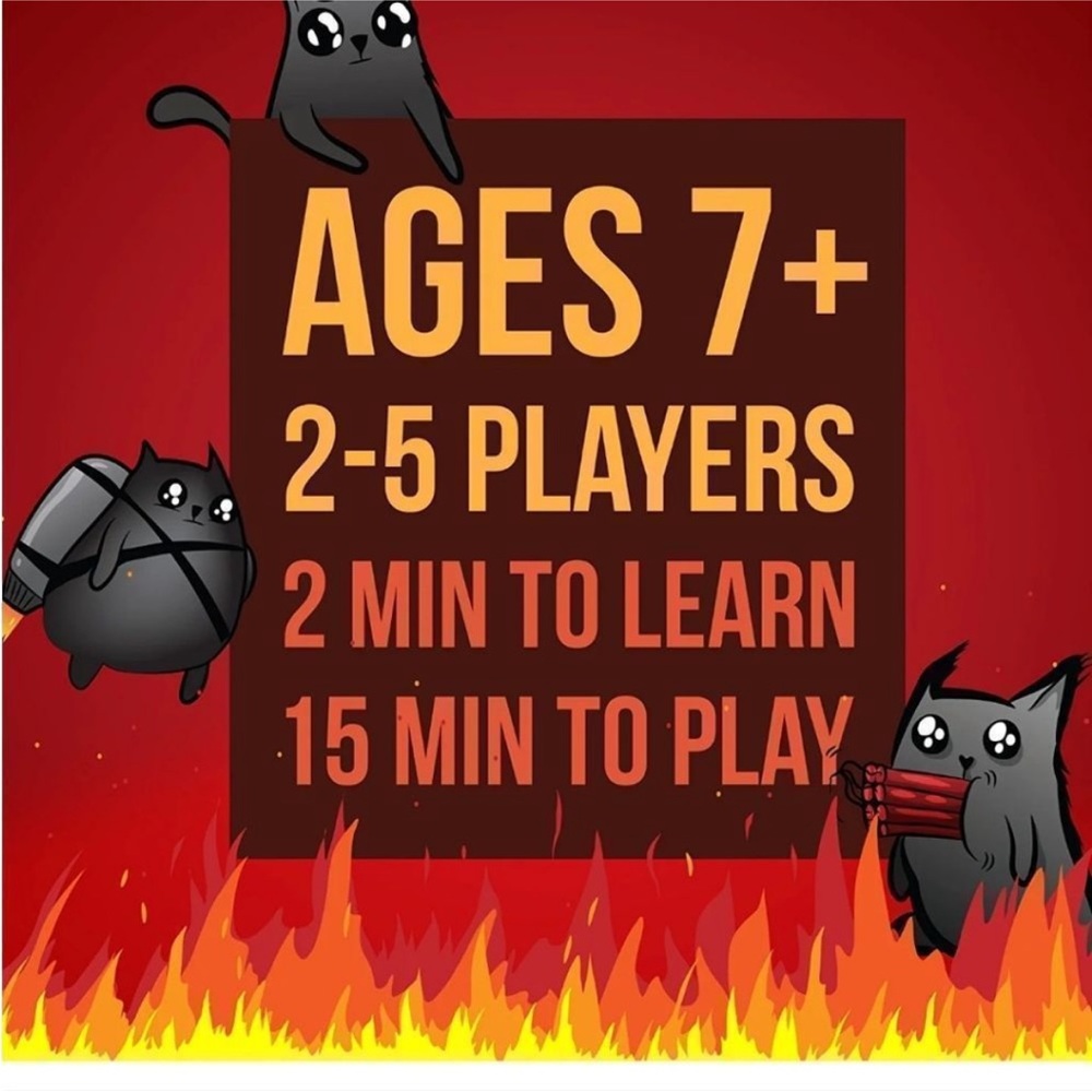 Exploding kittens game NWT - Picture 3 of 5